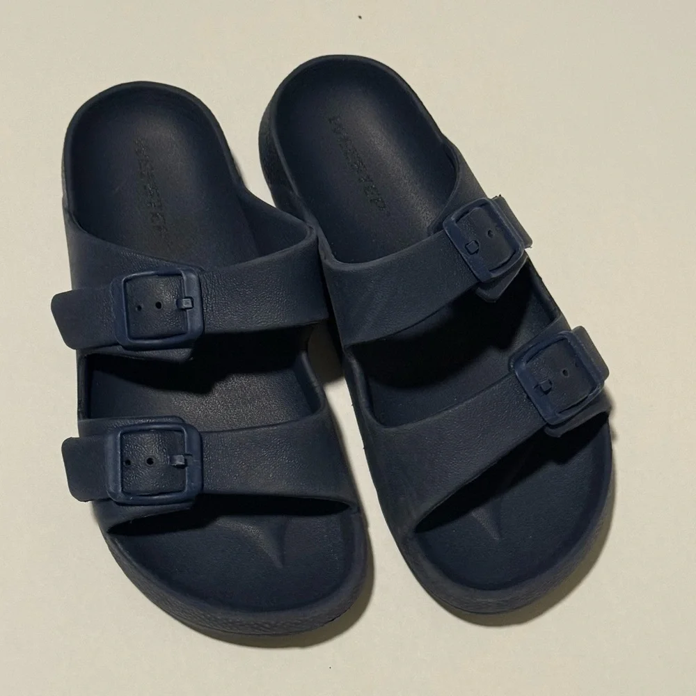 Kids Navy‎ Blue Slippers